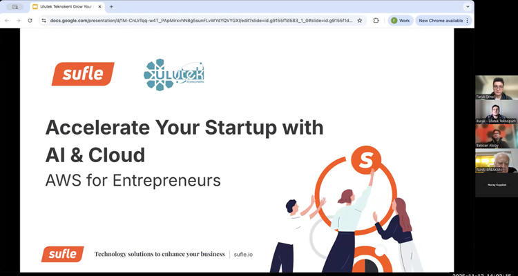 AWS Cloud İle Yeni Nesil Girişimcilik Trendleri Ulutek’te Ele Alındı