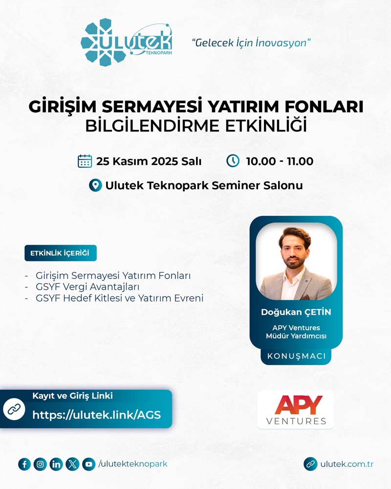 Girişim Sermayesi Yatırım Fonları Bilgilendirme Etkinliği