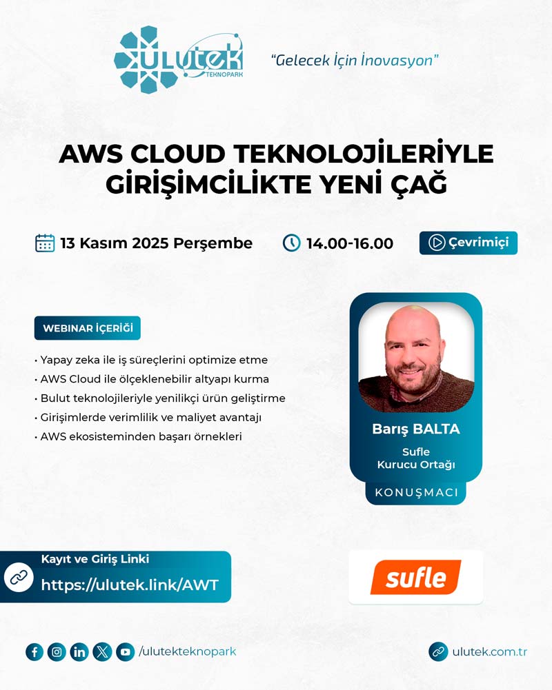 AWS Cloud Teknolojileriyle Girişimcilikte Yeni Çağ