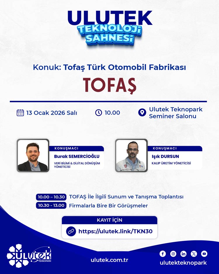 Ulutek Teknoloji Sahnesi: Tofaş Türk Otomobil Fabrikası