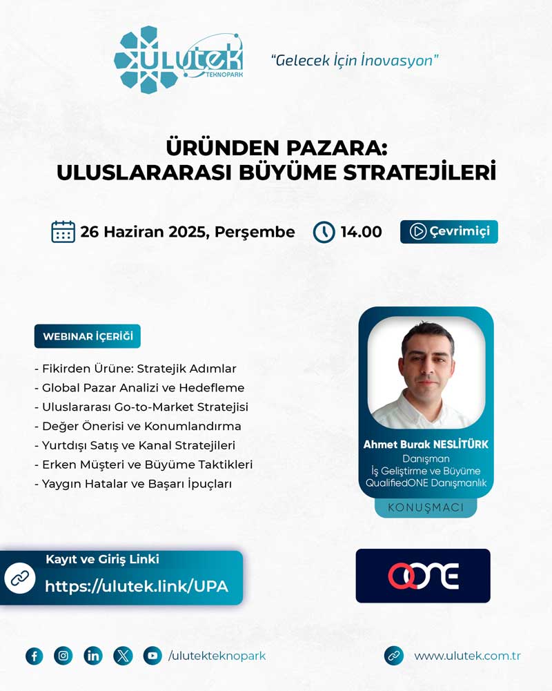 Üründen Pazara: Uluslararası Büyüme Stratejileri