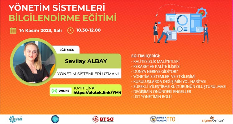 Yönetim Sistemleri Bilgilendirme Eğitimi