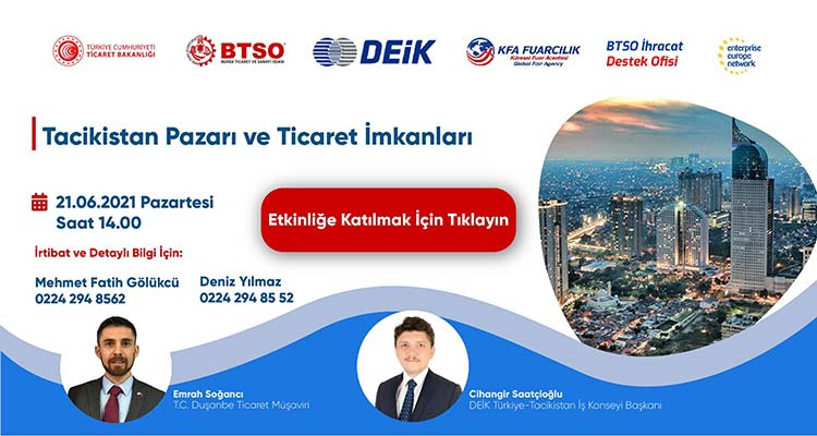 Tacikistan Pazarı Ve Ticaret İmkanları