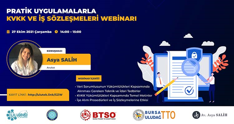 Pratik Uygulamalarla Kvkk Ve İş Sözleşmeleri Webinarı