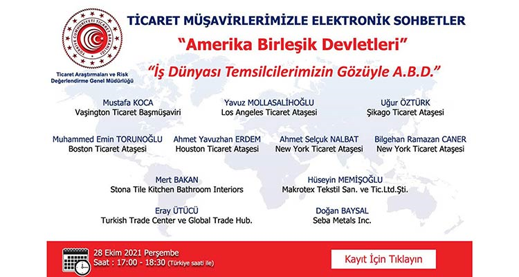 Ticaret Müşavirlerimizle Elektronik Sohbetler - Abd