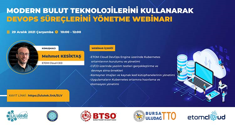 Modern Bulut Teknolojilerini Kullanarak Devops Süreçlerini Yönetme Webinarı