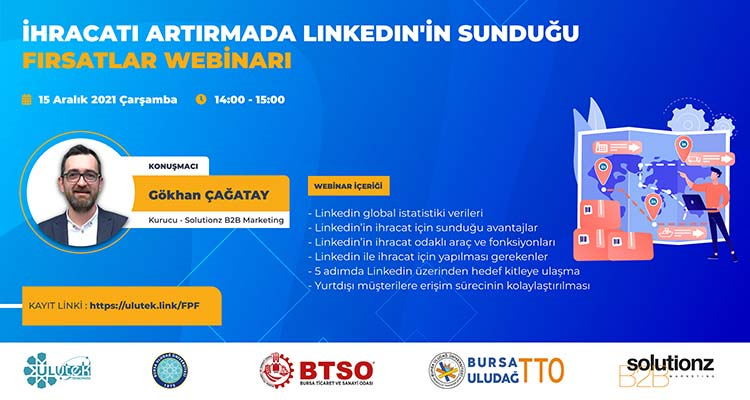 İhracatı Artırmada Linkedin'in Sunduğu Fırsatlar Webinarı