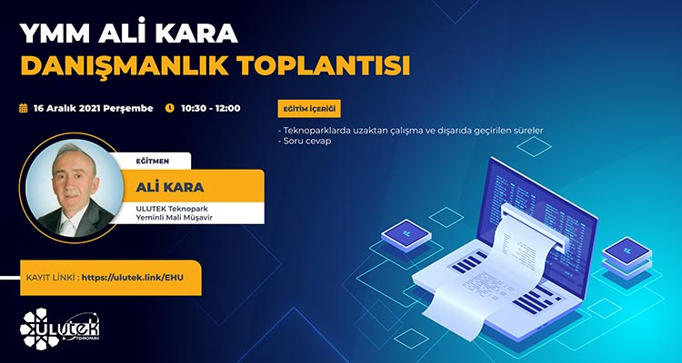 2021 Aralık Ayı Ymm Ali Kara Danışmanlık Toplantısı