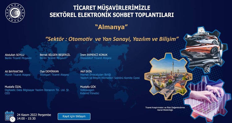 Ticaret Müşavirlerimizle Sektörel Elektronik Sohbetler - Almanya